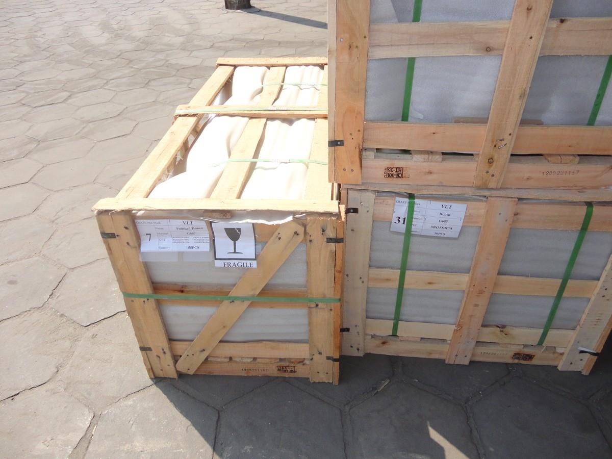 Granite tiles polished