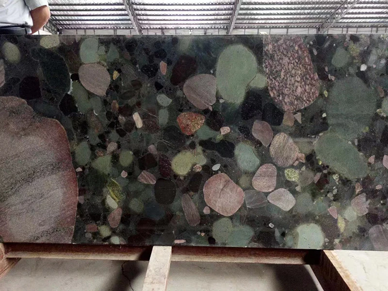 green granite countertops 1