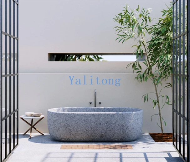outdoor stone bathtub outdoor stone bathtub
