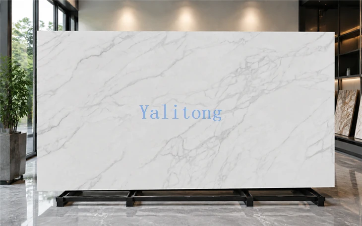 Statuario White Sintered Stone Slabs