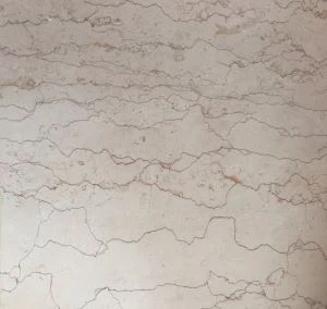 Shell Beige Marble Tiles Polished for Interior Flooring