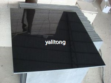 Absolute Black Granite Polished Tiles