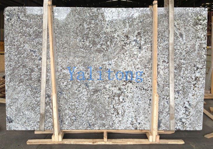 Silver falls granite slab
