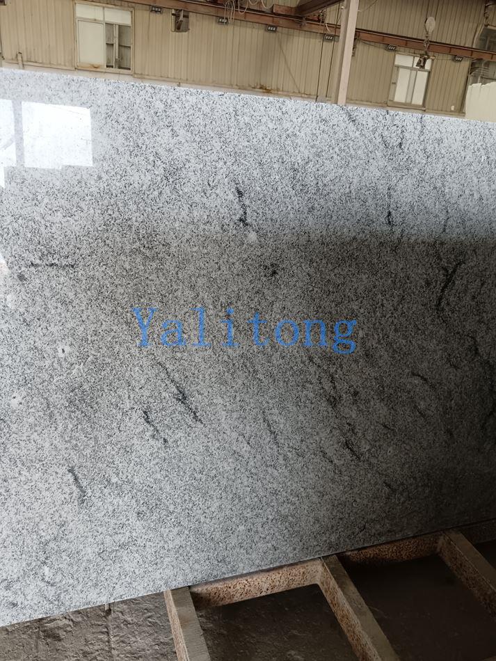 white granite veins