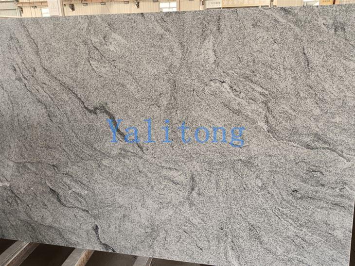white granite kitchen counters
